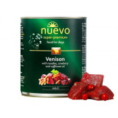 Nuevo Super Premium Venison with Pasta, Cranberry and Safflower Oil Храна за кучета с еленско, паста, червена боровинка и шафраново масло 